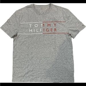 Tommy Hilfiger Heather Gray Logo Tee